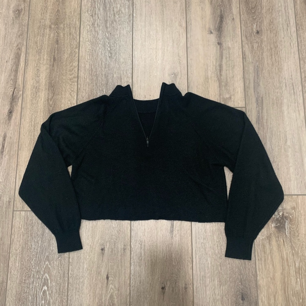 Black Quarter Zip